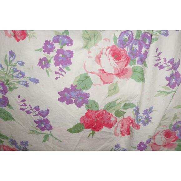 Vintage Chadwick’s Floral Dress Size 14P Button Front Garden Party Cottagecore - Picture 12 of 13